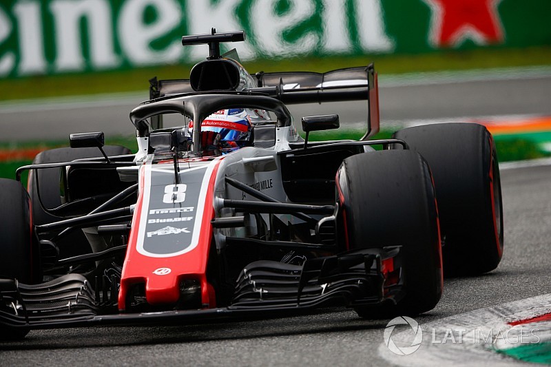 Grosjean, altıncı olduğu için çok mutlu