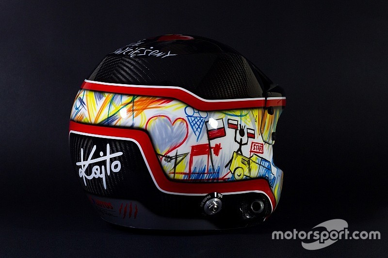 Un casco molto speciale per Kajetanowicz