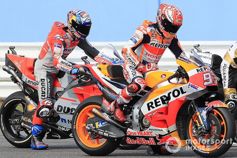 Wartespiele im Qualifying bringen nicht die Pole: Marquez belauert Dovizioso