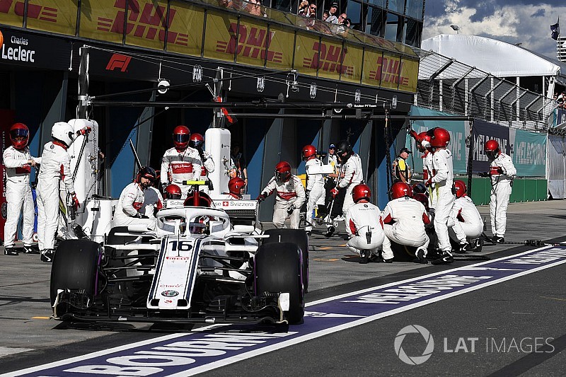 Diaporama : l'Alfa Romeo Sauber dans le Grand Prix d'Australie