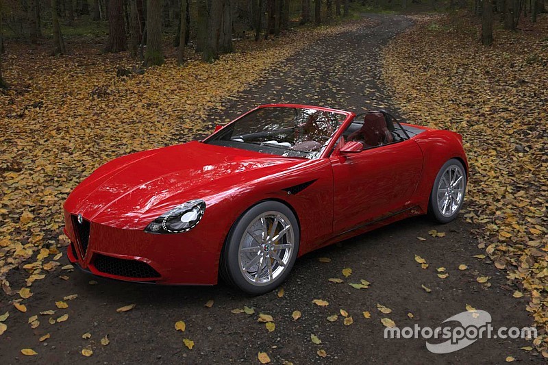 Concept: Zou jij deze Alfa Romeo Spider willen hebben?