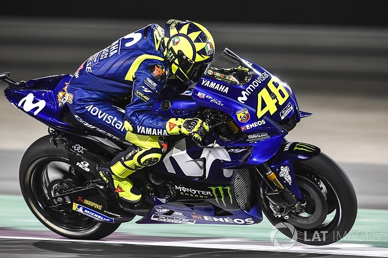 Rossi und Vinales mit Rückstand - Sorge um Reifenverschleiß