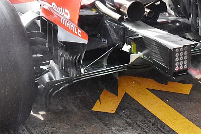 Ferrari: nascosta nel diffusore c'è una nuova paratia obliqua