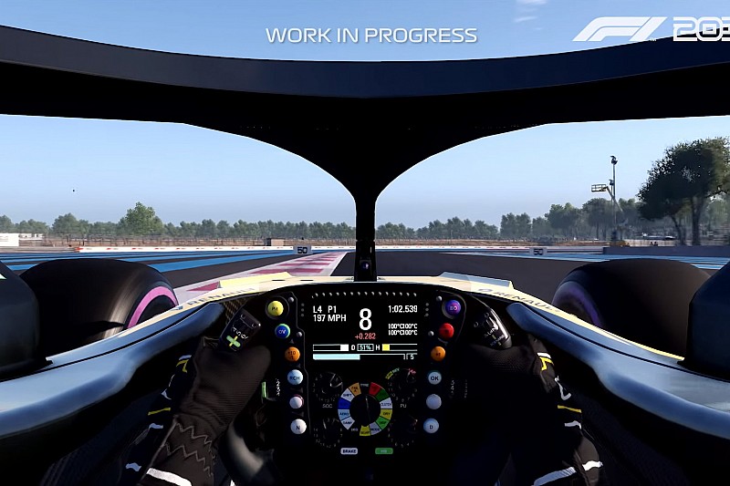 Сайнс проезжает круг по «Поль Рикару» в игре F1 2018: видео