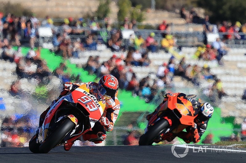 Márquez asaltará el título en Valencia desde la pole