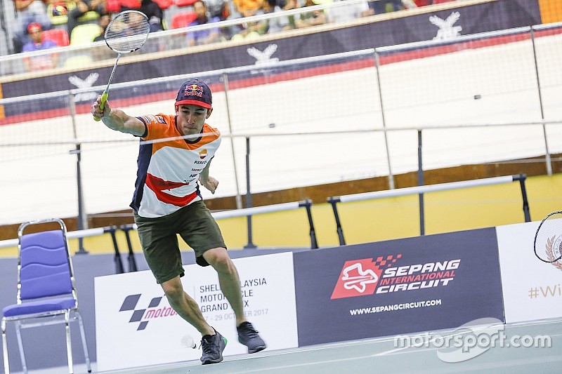 Márquez: “Si puedo rematar el Mundial aquí, mejor que en Valencia”