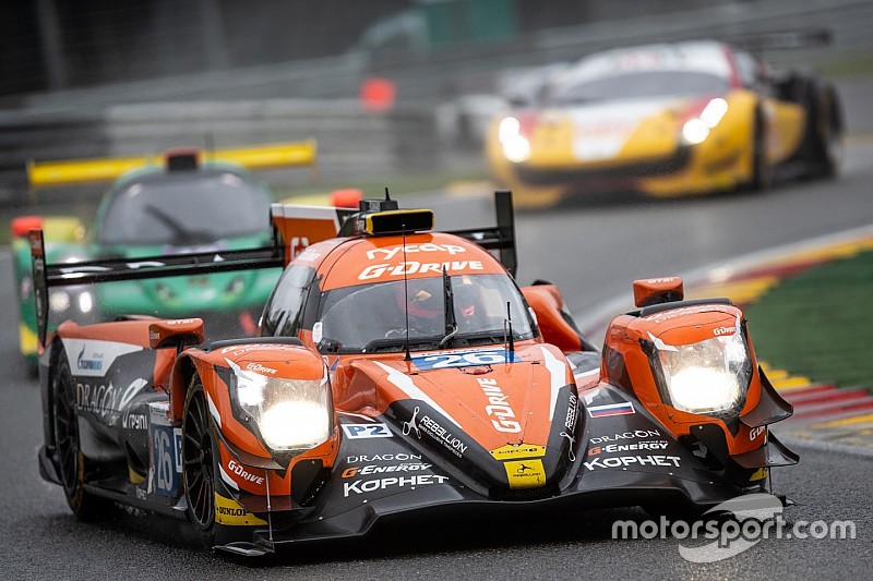 Rojas termina cuarto en carrera truncada por lluvia en Spa
