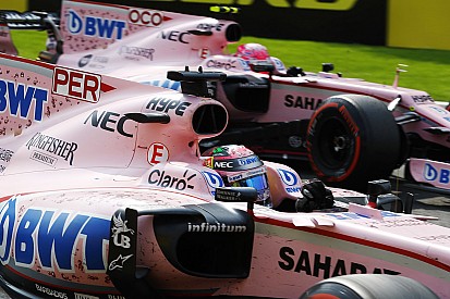 Force India larang Perez-Ocon bertarung usai insiden Spa