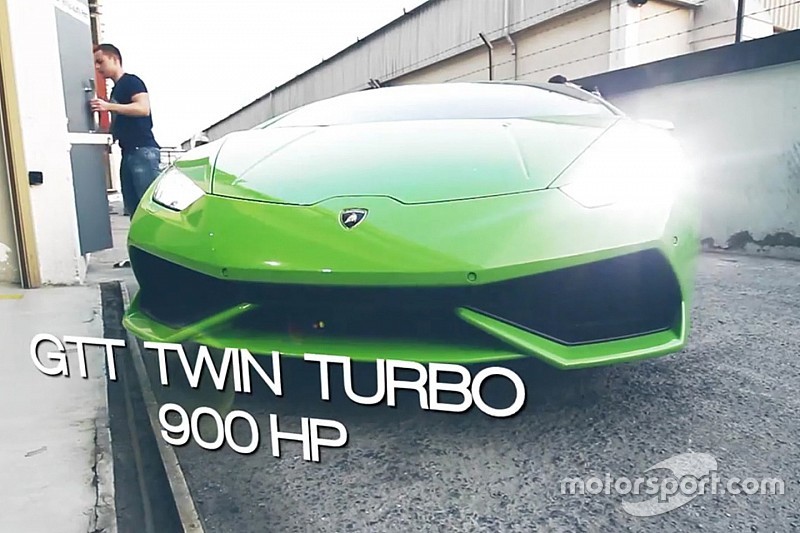 Vidéo - Une Lamborghini Huracan de 900 chevaux !