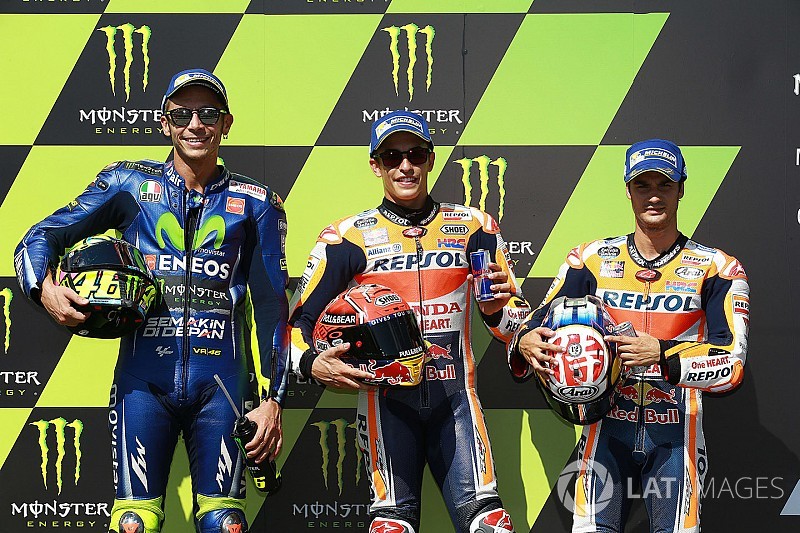 Starting grid MotoGP Rep. Ceko 2017