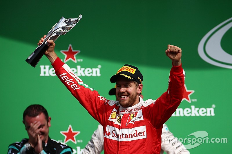 Vettel kehilangan posisi podiumnya di GP Meksiko usai penalti
