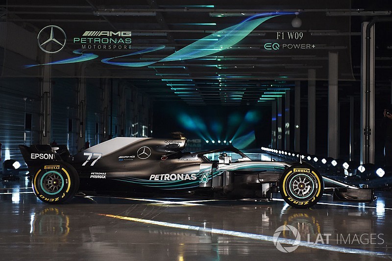 In beeld: De nieuwe Mercedes F1 W09
