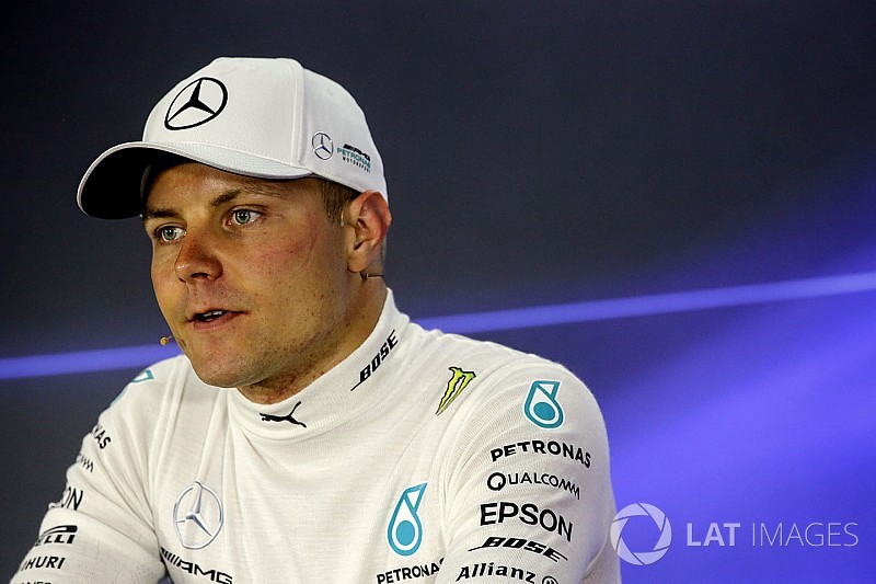 Bottas na simulatortest:
