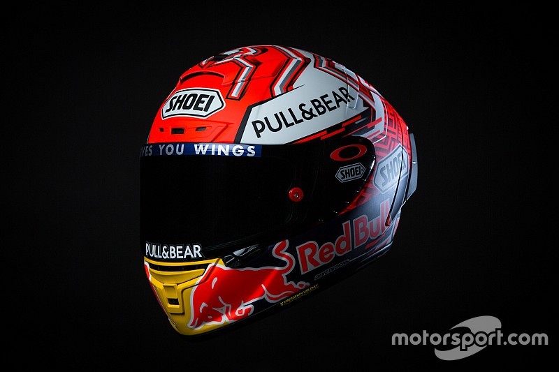 Marc Márquez présente son nouveau casque