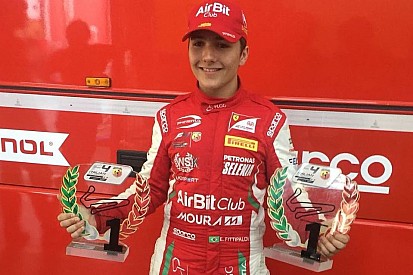 Enzo Fittipaldi vence duas de três corridas pela F4 Italiana