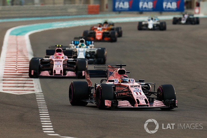 Williams: Force India 2017'de bizden daha fazla gelişti