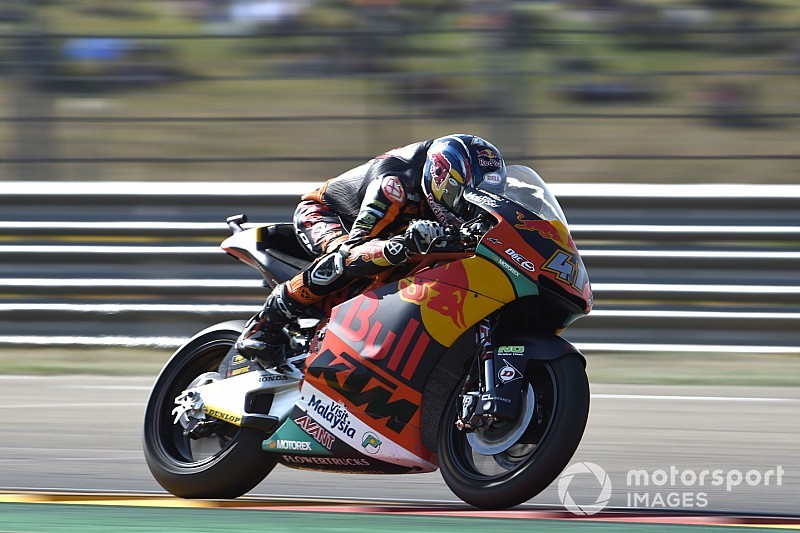 Aragon Moto2: Binder kazandı, Bagnaia farkı açtı
