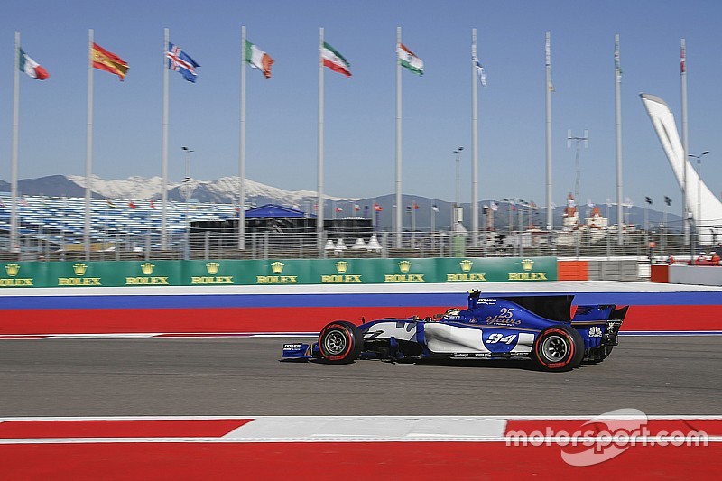 Sauber-Pilot Wehrlein in Sochi: