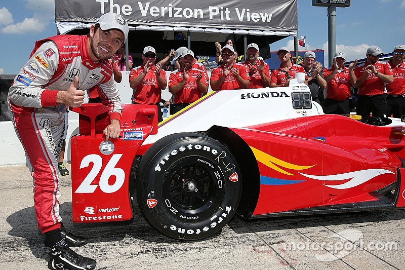 Карлос Муньос здобуває перший поул IndyCar