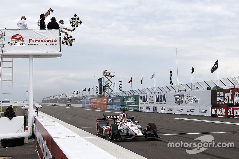 【インディカー】開幕戦:ブルデー最後尾から優勝。琢磨悔しい5位