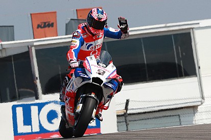 Petrucci: "La Ducati va bene, ma se non ti chiami Marquez 30 giri sono tanti a causa del degrado gomme..."