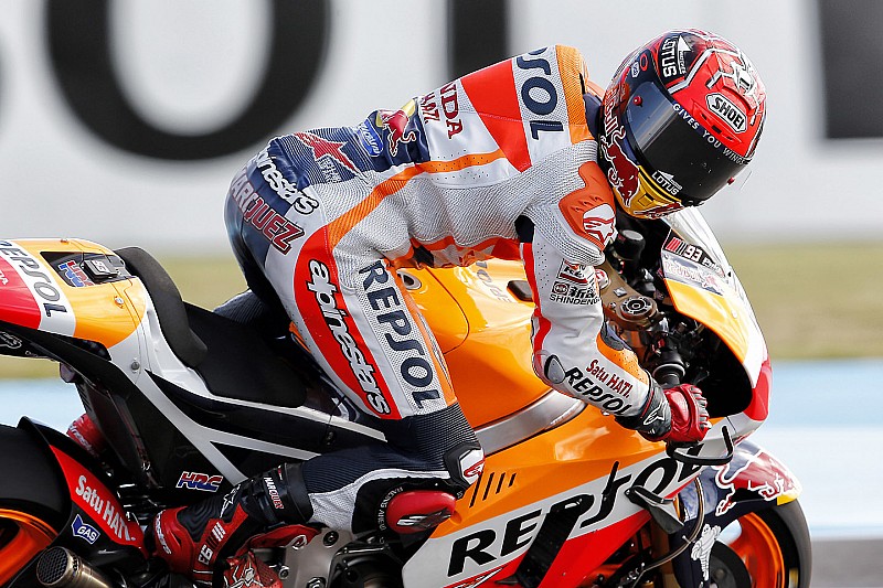 MotoGP Argentina: Marquez start terdepan, Rossi kedua