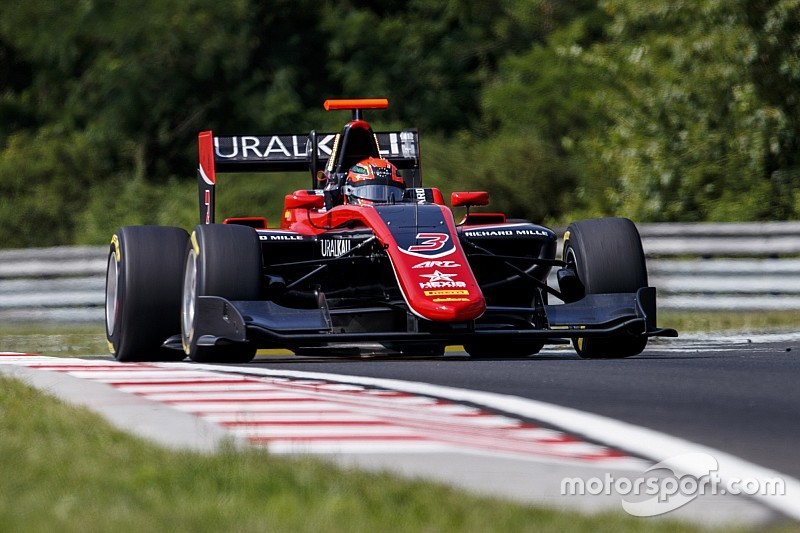 Hungaroring GP3: Mazepin takes dominant feature race win