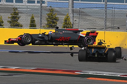 Palmer: "Grosjean debería haber usado su cerebro"