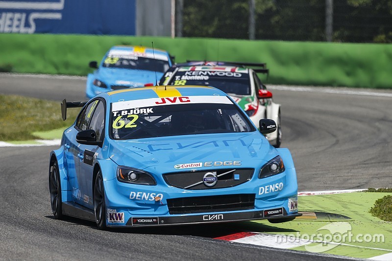 Thed Björk ganador de la carrera principal del WTCC en Monza