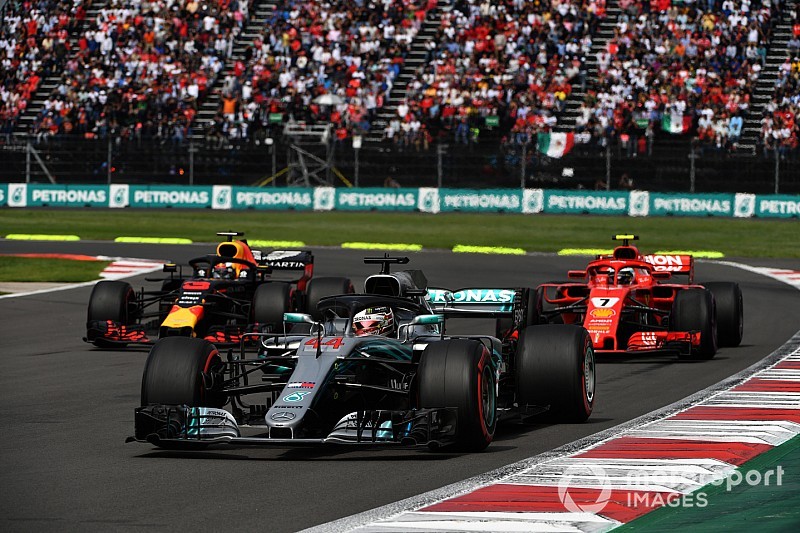 La F1 espère réduire d'un tiers la perte d'appui d'une voiture suiveuse