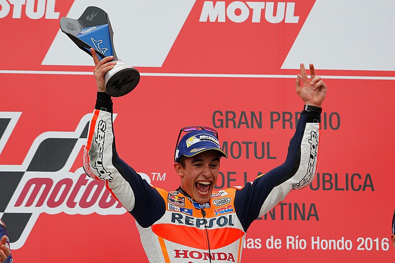 MotoGP Argentina: Tuntaskan dendam atas Rossi, Marquez juarai balapan