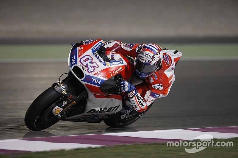 Tes Qatar: Dovizioso dominasi hari pertama, Marquez terjatuh dua kali