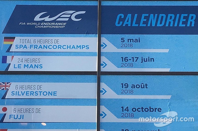 Peinlich: WEC verlegt Spa nach Deutschland
