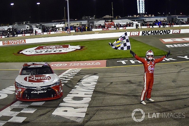 Christopher Bell fends off teammate to win Xfinity race at Richmond