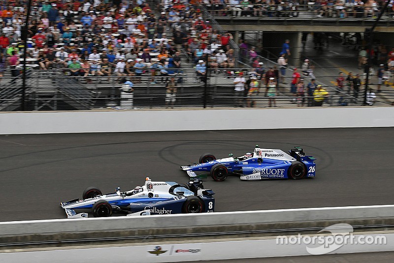 Chilton se quedó a seis vueltas de ganar Indy 500