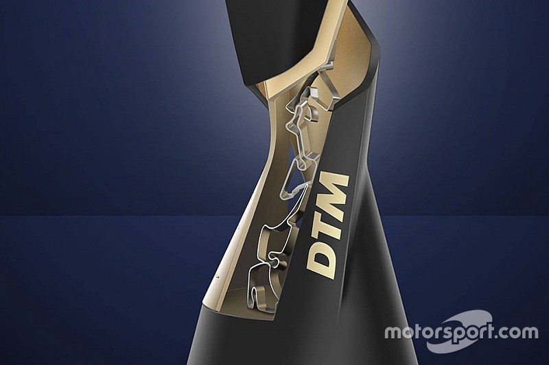 So sieht der neue Meisterpokal für die DTM 2017 aus