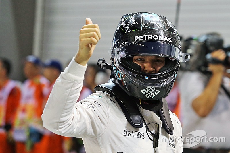 F1シンガポールGP予選:ロズベルグ圧巻のラップでPP獲得。2番手リカルドは決勝SSスタート