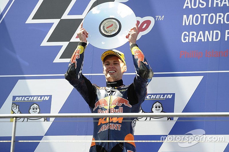 Australian Moto3: Binder wins crash-affected race at Phillip Island