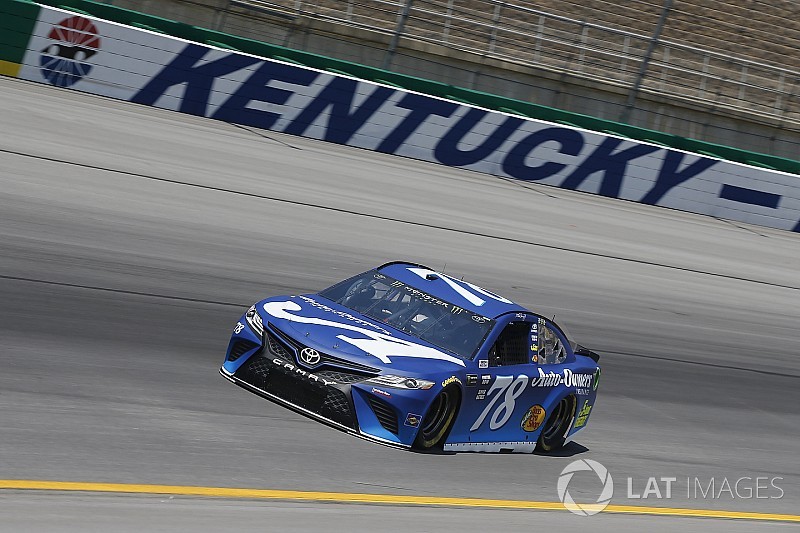 Martin Truex Jr. sweeps the first two stages at Kentucky