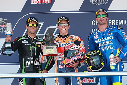 Jerez MotoGP: Marquez wins, Pedrosa and Ducati duo in big crash
