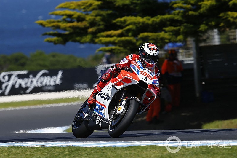 Ducati in Phillip Island: Dovizioso positiv, Lorenzo negativ überrascht