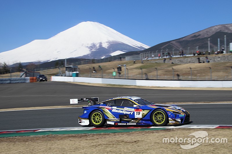 Lexus holds 1-2-3 as Super GT testing ends