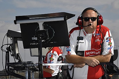 Jeremy Bullins gives thanks to Wood Brothers before moving to Penske
