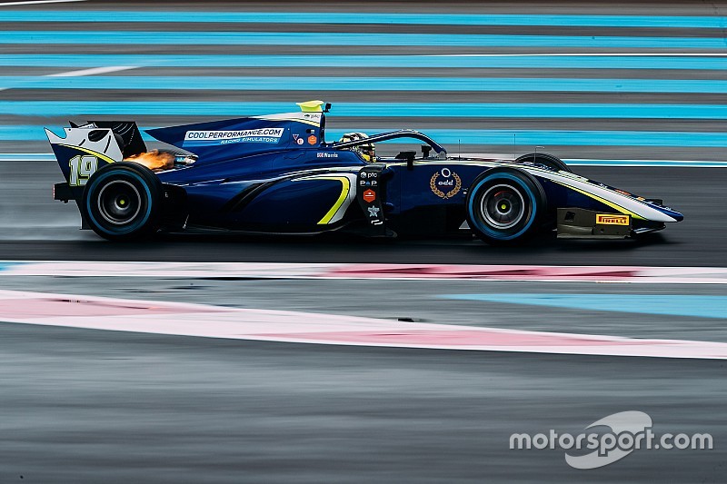 Norris, de McLaren, arrasa en el primer día de test de Fórmula 2