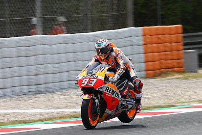 Marquez terjatuh empat kali dalam sehari di Catalunya