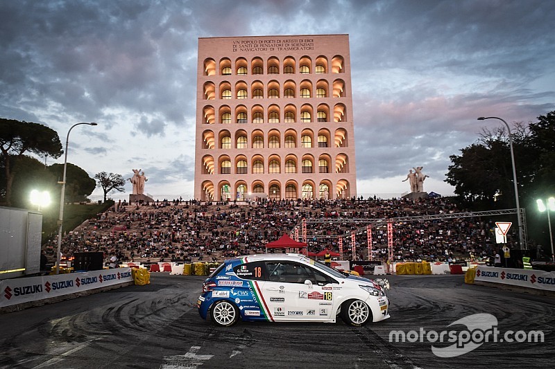 Buongiorno dal Parco Assistenza del 4° Rally di Roma Capitale