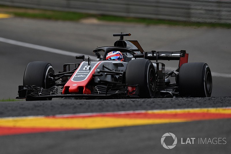 Grosjean ravi après une