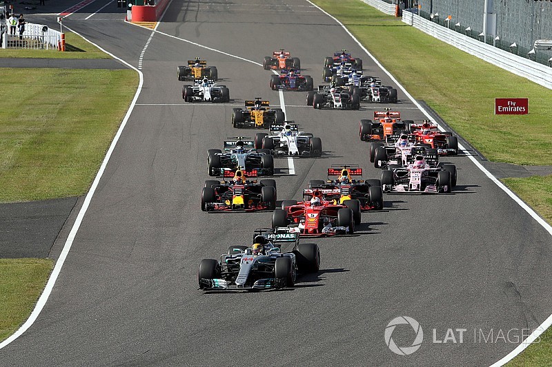 Formel 1 2017 in Suzuka: Das Rennergebnis in Bildern