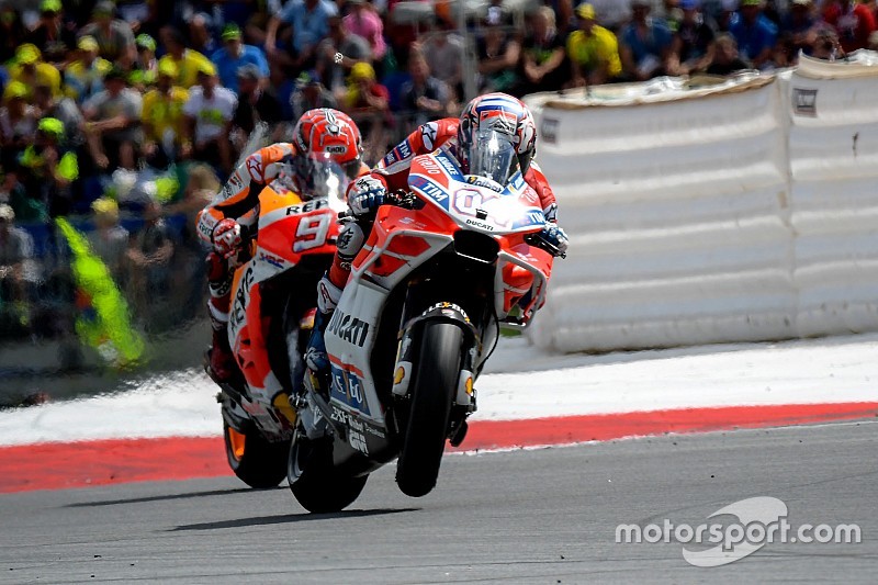 MotoGP-Thriller 2017 in Spielberg: Dovizioso bezwingt Marquez