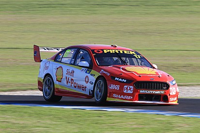 Phillip Island Supercars: McLaughlin leads all-Penske front row